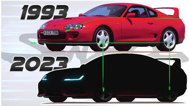 Efsane Otomobil 1993 Toyota Supra, Bugün Üretilse Böyle Görünecekti! [Video]
