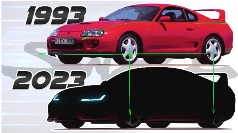 Efsane Otomobil 1993 Toyota Supra, Bugün Üretilse Böyle Görünecekti! [Video]