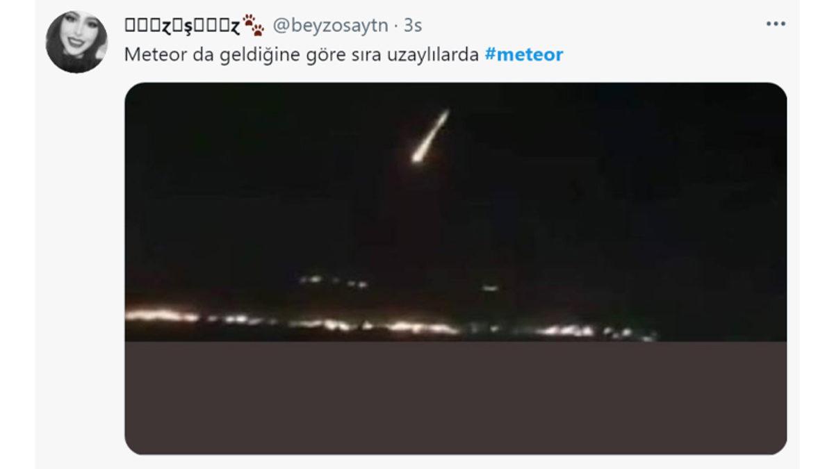 Bi’ Nefes Alamadık: İzmir’de Geceyi Aydınlatan Büyük Bir Meteor Görüldü (Video)