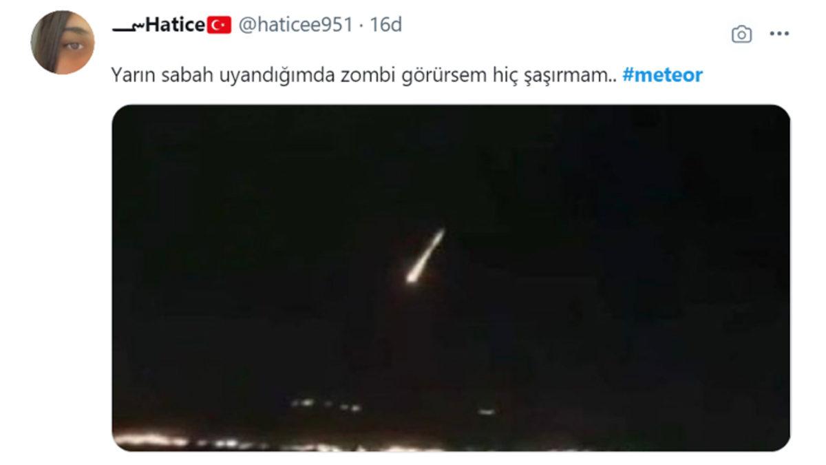 Bi’ Nefes Alamadık: İzmir’de Geceyi Aydınlatan Büyük Bir Meteor Görüldü (Video)
