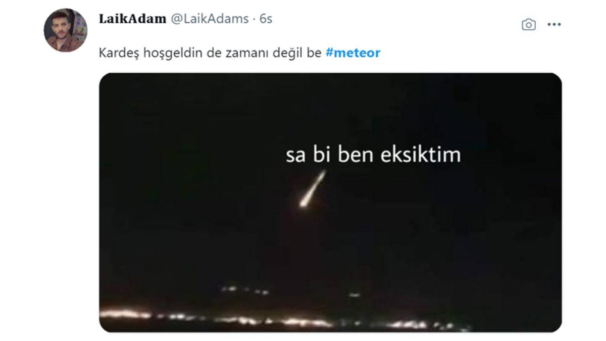 Bi’ Nefes Alamadık: İzmir’de Geceyi Aydınlatan Büyük Bir Meteor Görüldü (Video)