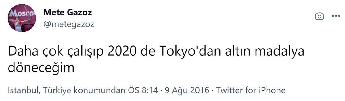 Mete Gazoz, 2020 Tokyo Olimpiyatları’nda Okçulukta Altın Madalya Kazandı