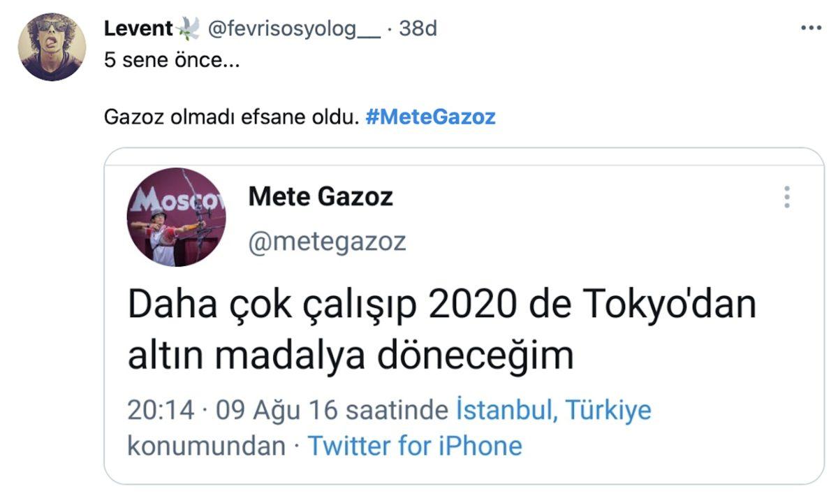 Mete Gazoz, 2020 Tokyo Olimpiyatları’nda Okçulukta Altın Madalya Kazandı