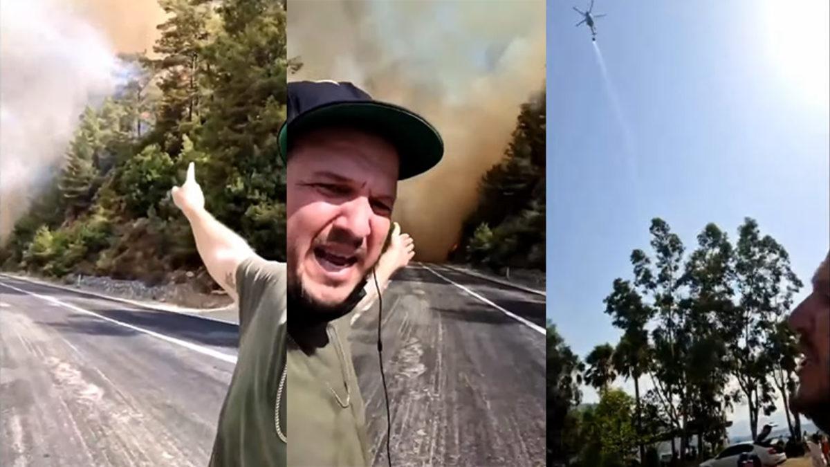 Şahan Gökbakar’ın Orman Yangınları İçin Yaptığı Yardım Çağrısı Karşılık Buldu: Bölgeye 3 Helikopter Gönderildi