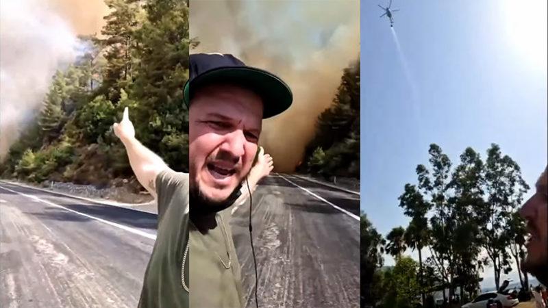 Şahan Gökbakar’ın Orman Yangınları İçin Yaptığı Yardım Çağrısı Karşılık Buldu: Bölgeye 3 Helikopter Gönderildi