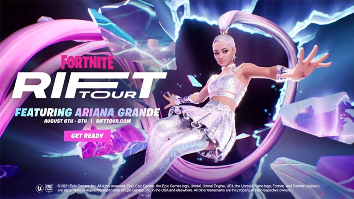 Fortnite’ın Rift Tour Etkinliğinde Oyuna Eklenecek Ünlü İsim Ariana Grande Olacak