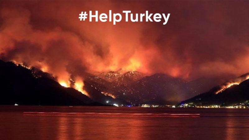 Yangınlarla Boğuşan Türkiye İçin ’Global Çapta Yardım Çağrısı’ Başlatıldı: #HelpTurkey Dünya Gündemine Girdi