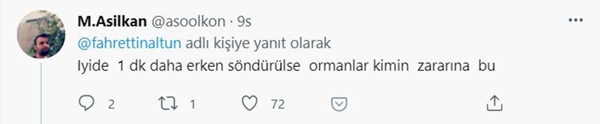 İletişim Başkanı Fahrettin Altun’un Tepki Çeken 