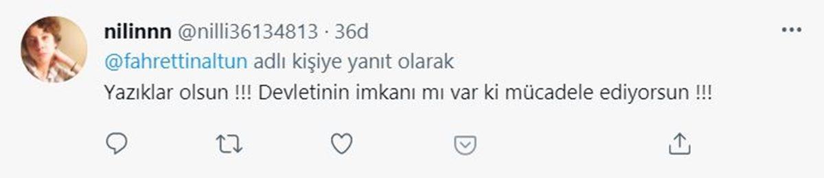 İletişim Başkanı Fahrettin Altun’un Tepki Çeken 