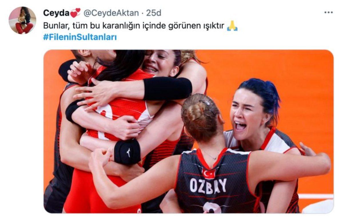 Olimpiyatlarda Çeyrek Finale Yükselip Kötü Günde Yüzümüzü Güldüren Filenin Sultanları İçin Sosyal Medyadaki Gurur Dolu Paylaşımlar