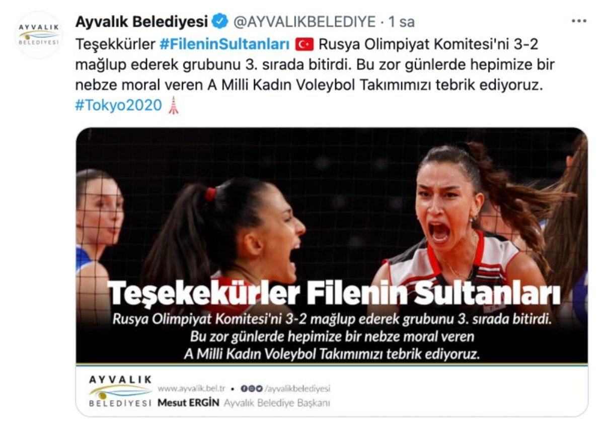 Olimpiyatlarda Çeyrek Finale Yükselip Kötü Günde Yüzümüzü Güldüren Filenin Sultanları İçin Sosyal Medyadaki Gurur Dolu Paylaşımlar
