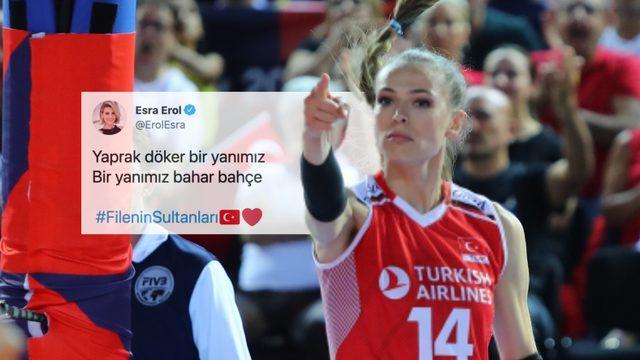 Olimpiyatlarda Çeyrek Finale Yükselip Kötü Günde Yüzümüzü Güldüren Filenin Sultanları İçin Sosyal Medyadaki Gurur Dolu Paylaşımlar