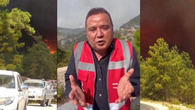Antalya Büyükşehir Belediye Başkanının Yürekleri Parçalayan Videosu: Yetkililere Sesleniyorum, Yanıyor İnsanlar