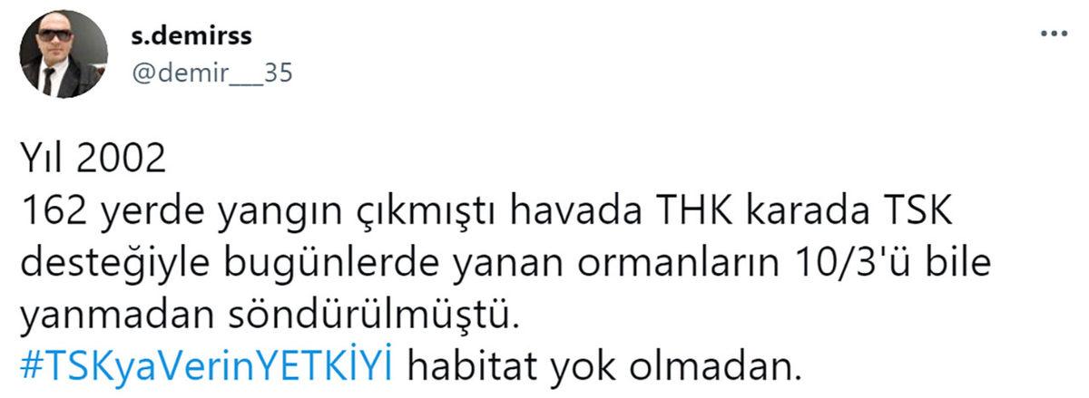 Türk Silahlı Kuvvetleri’nin Devreye Girmesi İsteniyor: ‘#TSKyeVerinYETKİYİ’ Etiketi Gündeme Girdi
