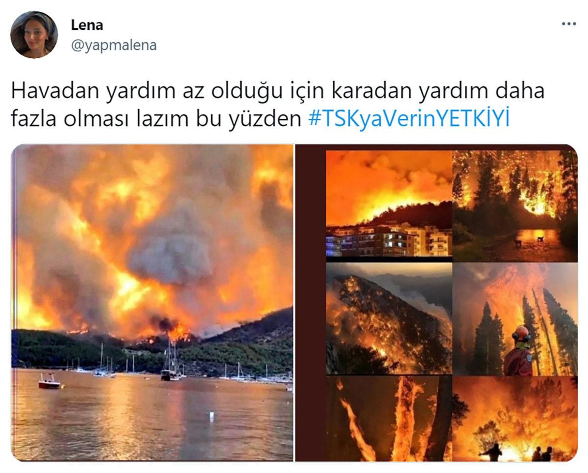 Türk Silahlı Kuvvetleri’nin Devreye Girmesi İsteniyor: ‘#TSKyeVerinYETKİYİ’ Etiketi Gündeme Girdi