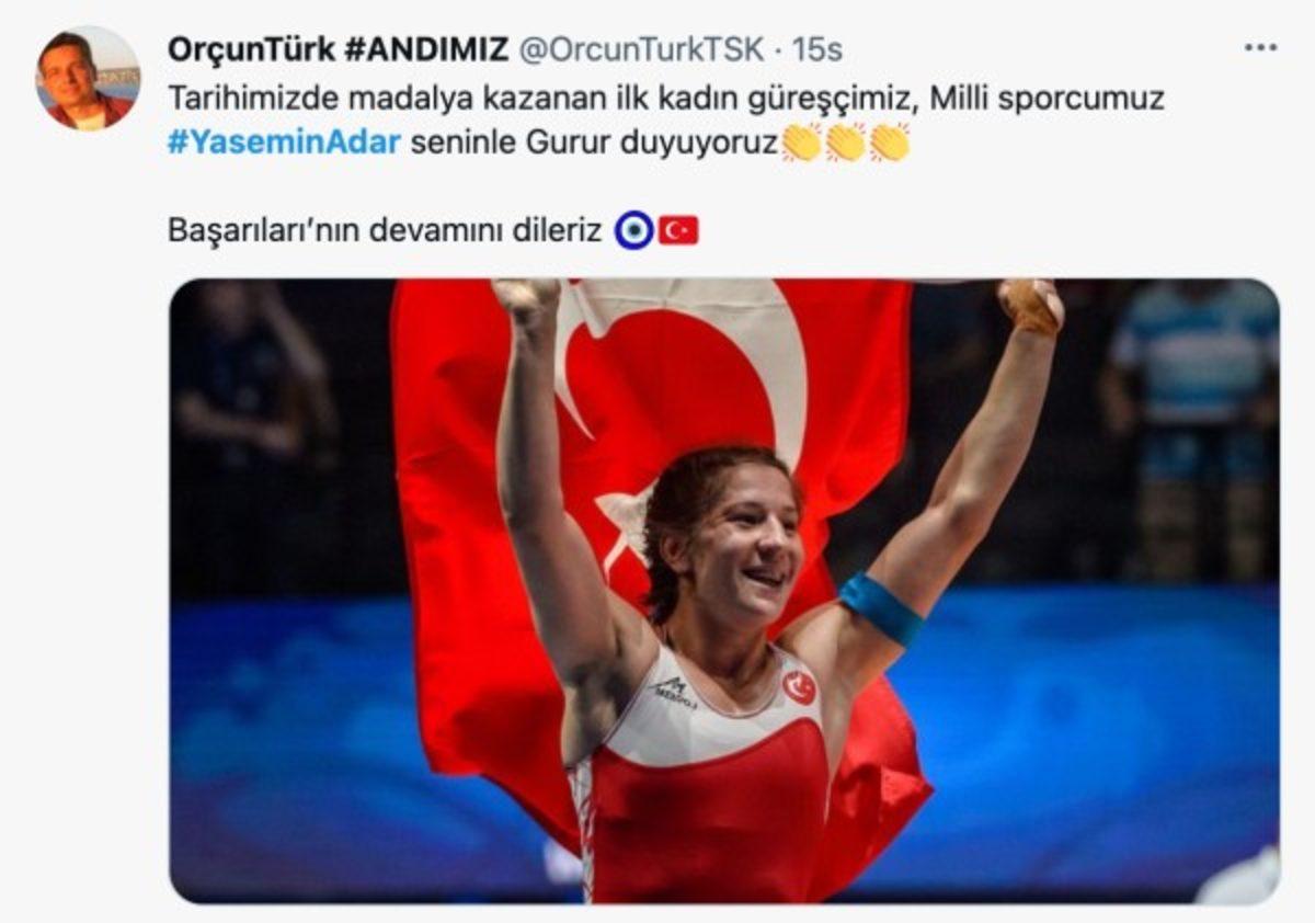Tokyo Olimpiyatlarını Madalyasız Geçmeyen Yasemin Adar ve Ferhat Arıcan İçin Yapılan Gurur Dolu Paylaşımlar