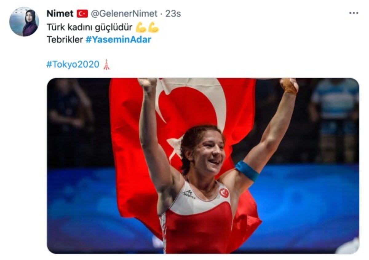 Tokyo Olimpiyatlarını Madalyasız Geçmeyen Yasemin Adar ve Ferhat Arıcan İçin Yapılan Gurur Dolu Paylaşımlar