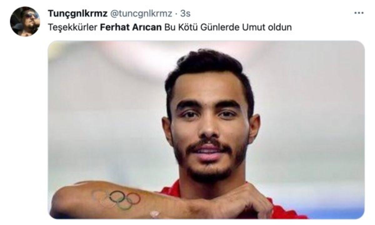 Tokyo Olimpiyatlarını Madalyasız Geçmeyen Yasemin Adar ve Ferhat Arıcan İçin Yapılan Gurur Dolu Paylaşımlar
