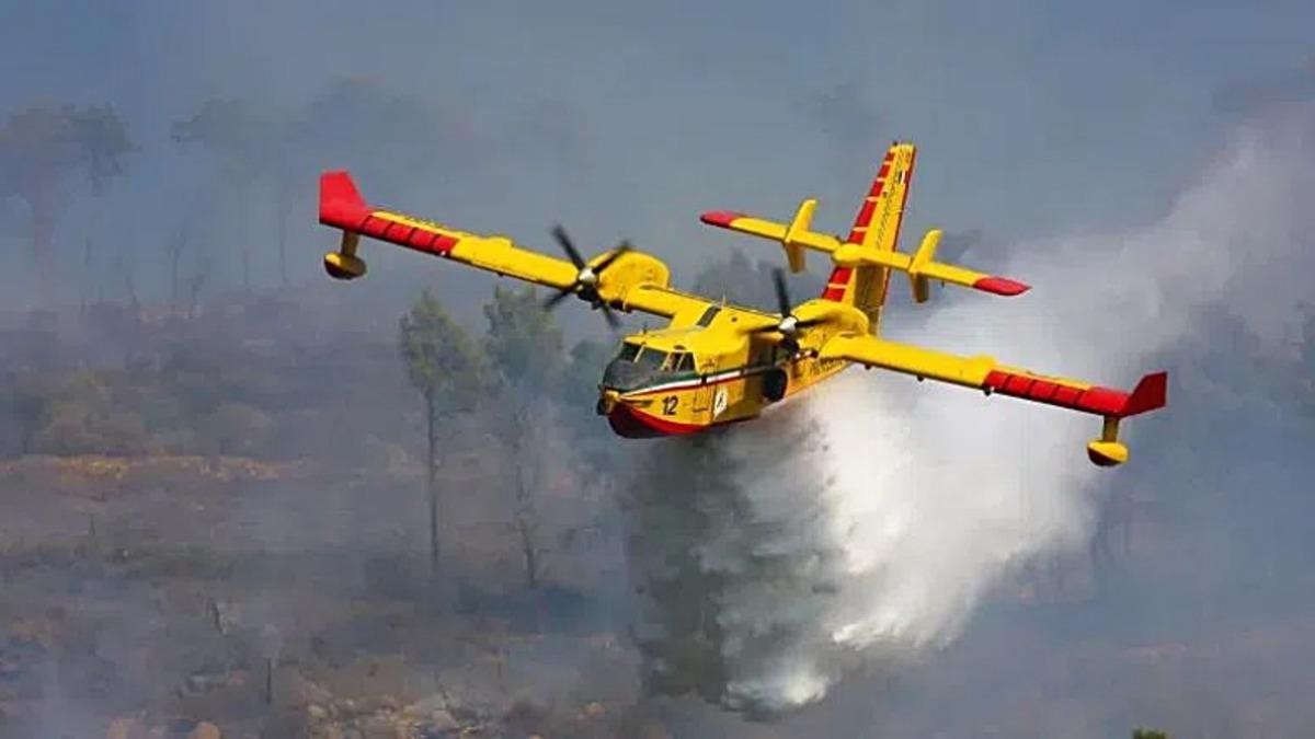 İspanya’dan Gelen Yangın Söndürme Uçağının İçini Gösteren Video