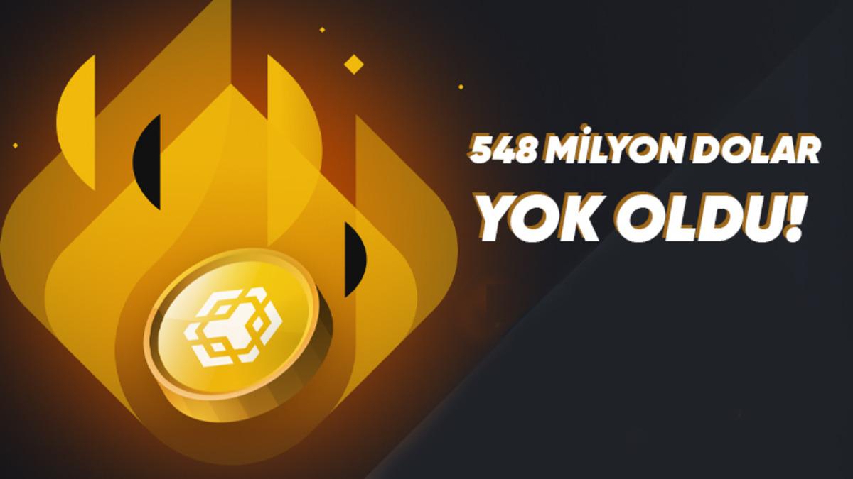 548 Milyon Dolarlık ​​Binance Coin (BNB) Yakıldı: Peki Şimdi Ne Olacak?