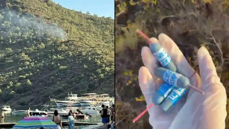 Datça’da Ağaçların Altına Yerleştirilmiş Kolay Bir Şekilde Yanabilecek Torpiller Bulundu