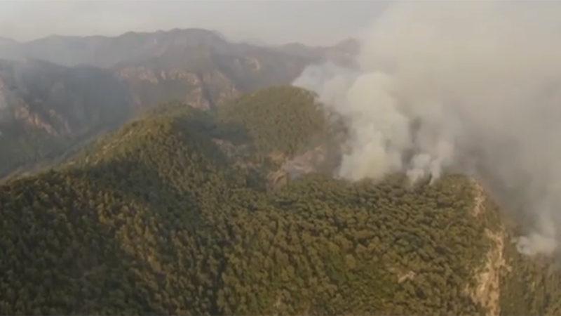 Şahan Gökbakar, Marmaris’teki Yangının Drone ile Çekilen Havadan Görüntüsünü Paylaştı [Video]