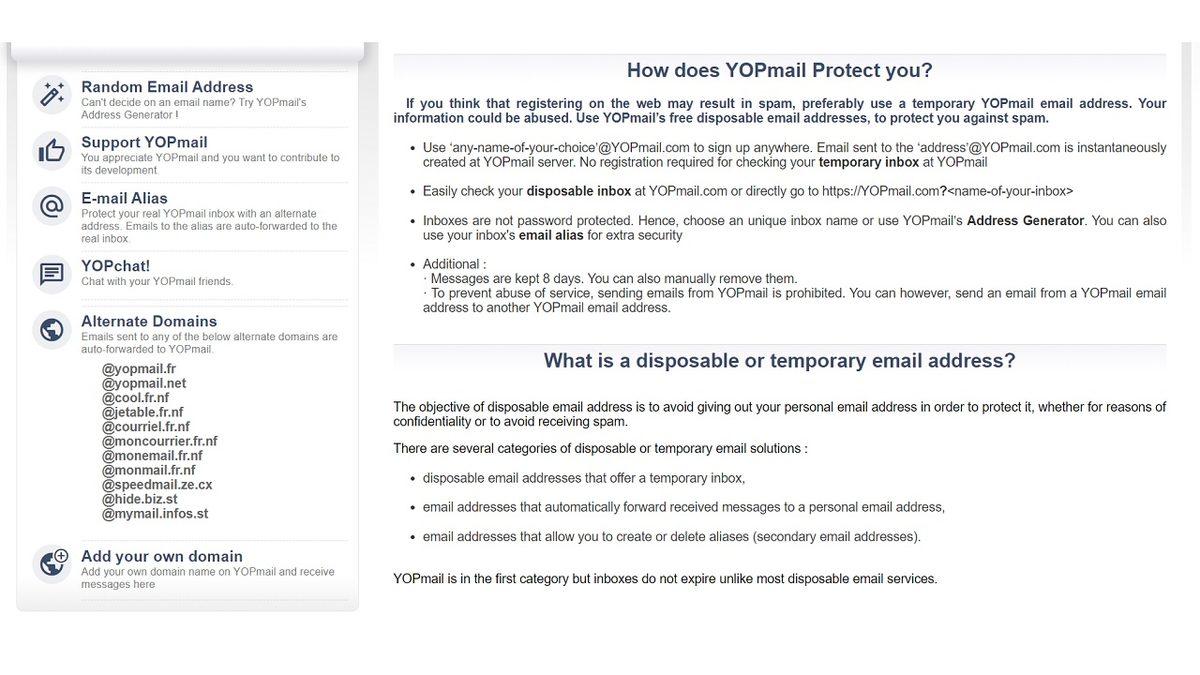 Bilmediğiniz Sitelerden Korunun: Yopmail İle Geçici E-Posta Nasıl Oluşturulur?
