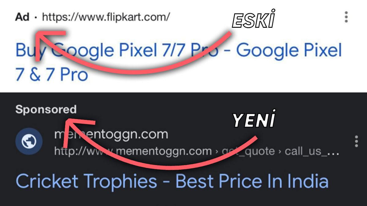 Google’dan Hangi Sitenin Reklamlı Olduğunu Daha Kolay Anlamamızı Sağlayacak Değişiklik