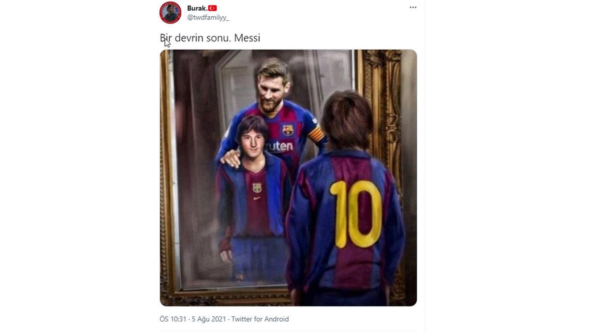 Bir Devrin Sonu: Messi’nin Barcelona’dan Ayrılmasına Sosyal Medyadan Gelen Tepkiler