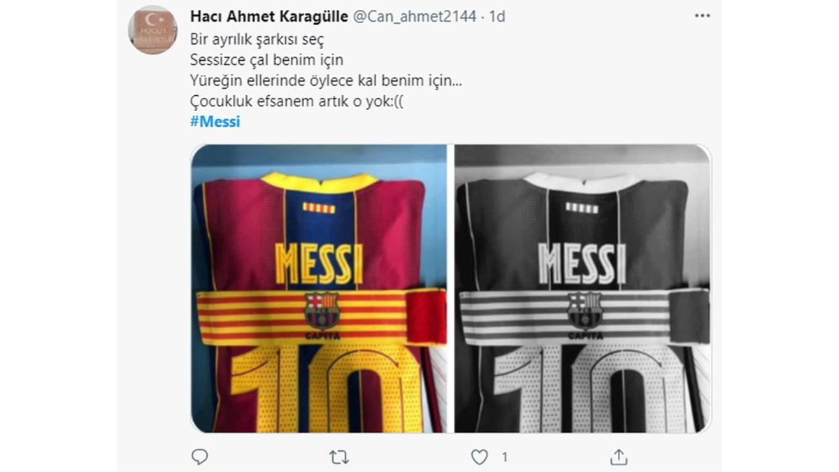 Bir Devrin Sonu: Messi’nin Barcelona’dan Ayrılmasına Sosyal Medyadan Gelen Tepkiler