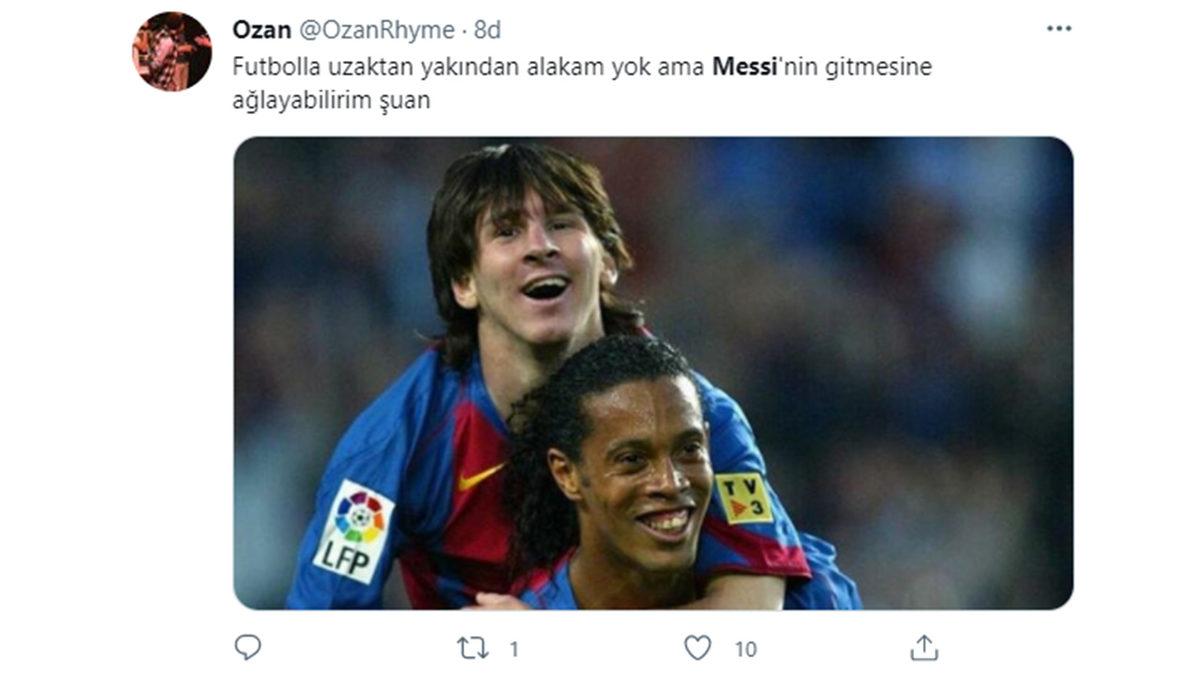 Bir Devrin Sonu: Messi’nin Barcelona’dan Ayrılmasına Sosyal Medyadan Gelen Tepkiler