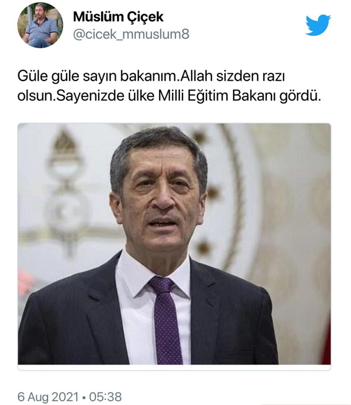 Ziya Selçuk’un İstifası ile İlgili Sosyal Medyadan Gelen Tepkiler