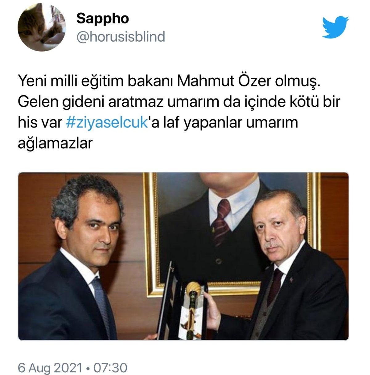 Ziya Selçuk’un İstifası ile İlgili Sosyal Medyadan Gelen Tepkiler