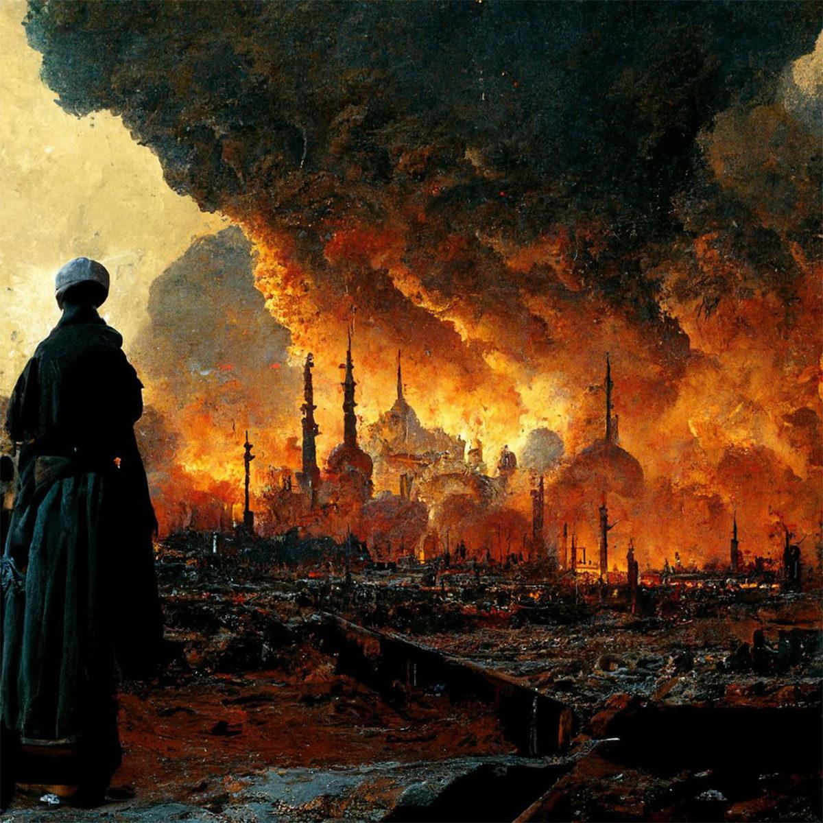 Atatürk’ten Sonra Şimdi de İstiklal Marşı Yapay Zekâ Tarafından Görsele Döküldü: O Zorlu Kıtalar Epey Zorlamışa Benziyor