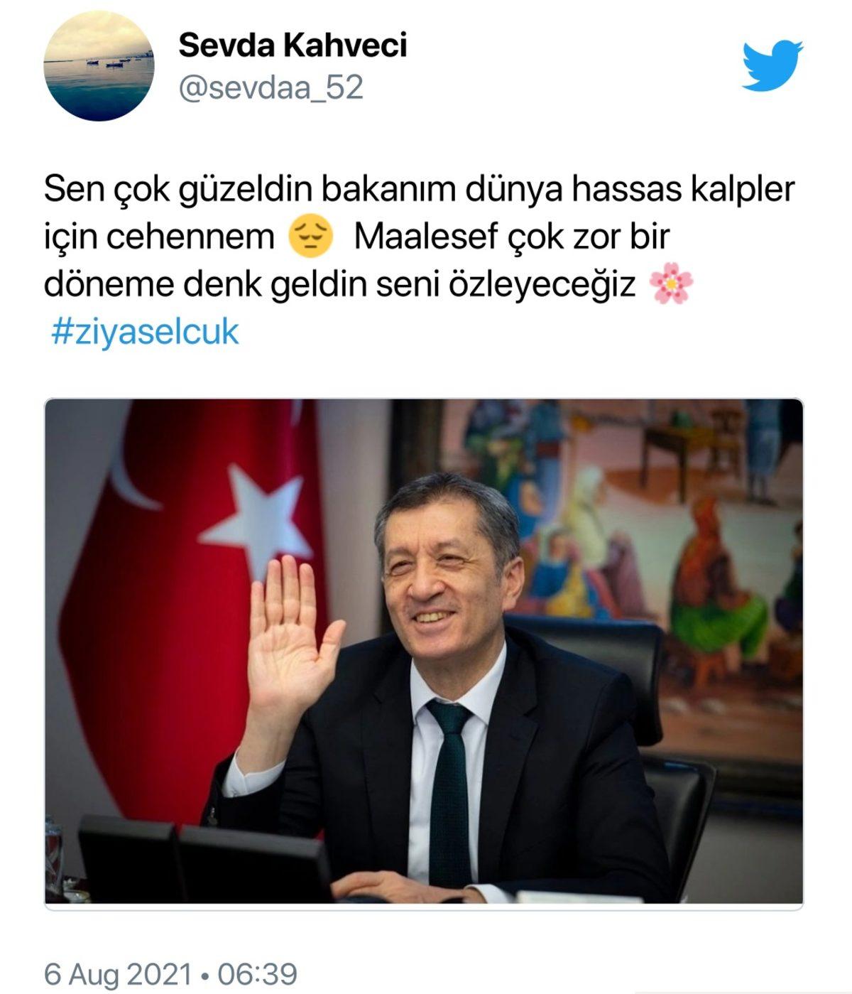 Ziya Selçuk’un İstifası ile İlgili Sosyal Medyadan Gelen Tepkiler