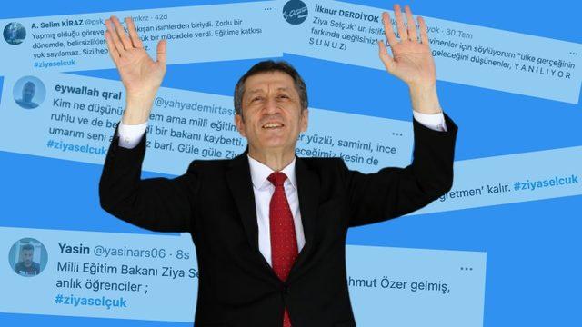 Ziya Selçuk’un İstifası ile İlgili Sosyal Medyadan Gelen Tepkiler