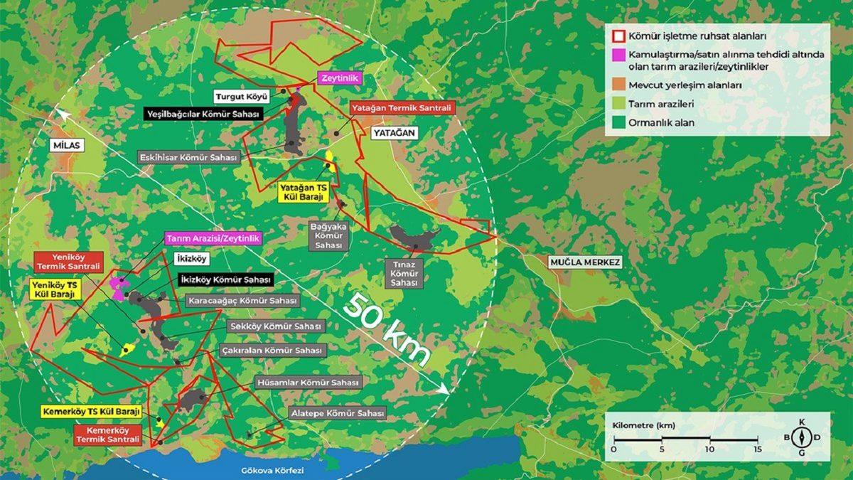 Muğla Milas’taki Yangın Linyit Ocağını Isıtıyor: ’Türkiye’nin En Büyük Çevre Felaketi Olur’