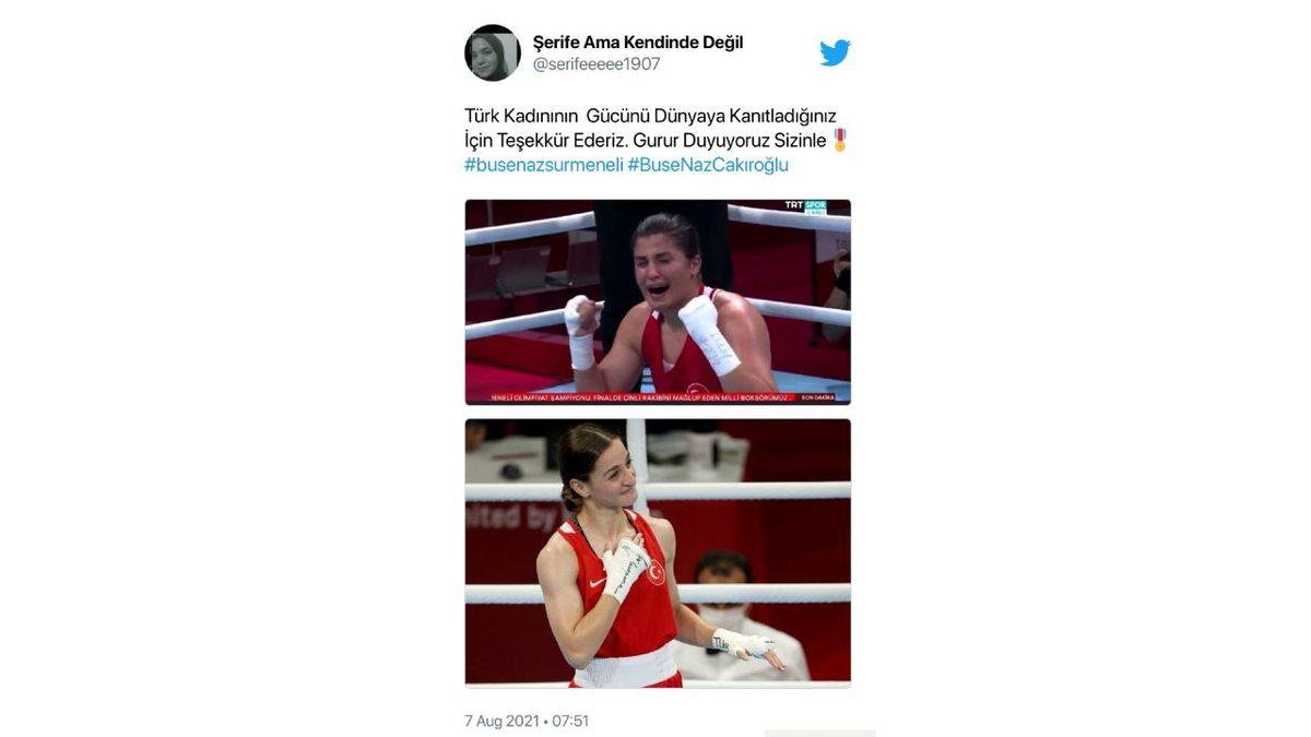 Olimpiyat Oyunlarında Boksta İlk Altın Madalyamız: Busenaz Sürmeneli Olimpiyat Şampiyonu Oldu