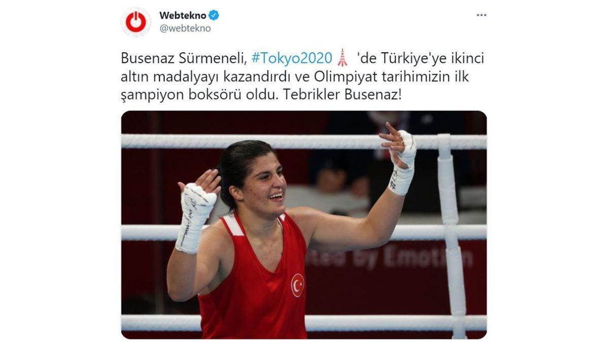 Olimpiyat Oyunlarında Boksta İlk Altın Madalyamız: Busenaz Sürmeneli Olimpiyat Şampiyonu Oldu