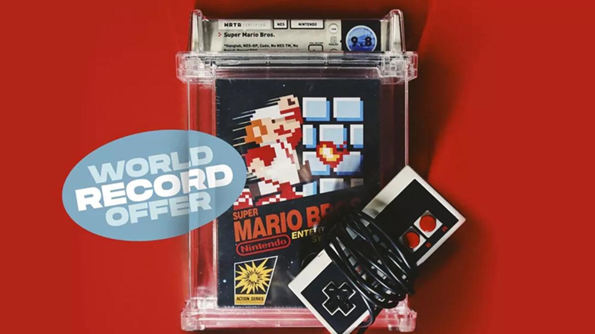 1985 Yapımı, Kutusu Hiç Açılmamış Super Mario Bros. 2 Milyon Dolara Satıldı