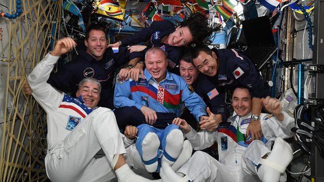 Bu da Uzay Olimpiyatları: Uluslararası Uzay İstasyonu’ndaki Astronotlar, Kendi Aralarında Olimpiyat Oyunları Düzenledi [Video]