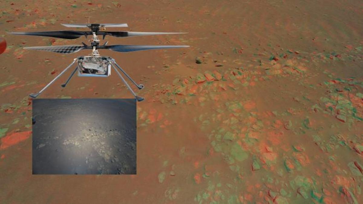 NASA’nın Mars Helikopteri Ingenuity’nin Yolladığı Yeni Fotoğraflarla Kızıl Gezegenin 3 Boyutlu Görüntüsü Oluşturuldu