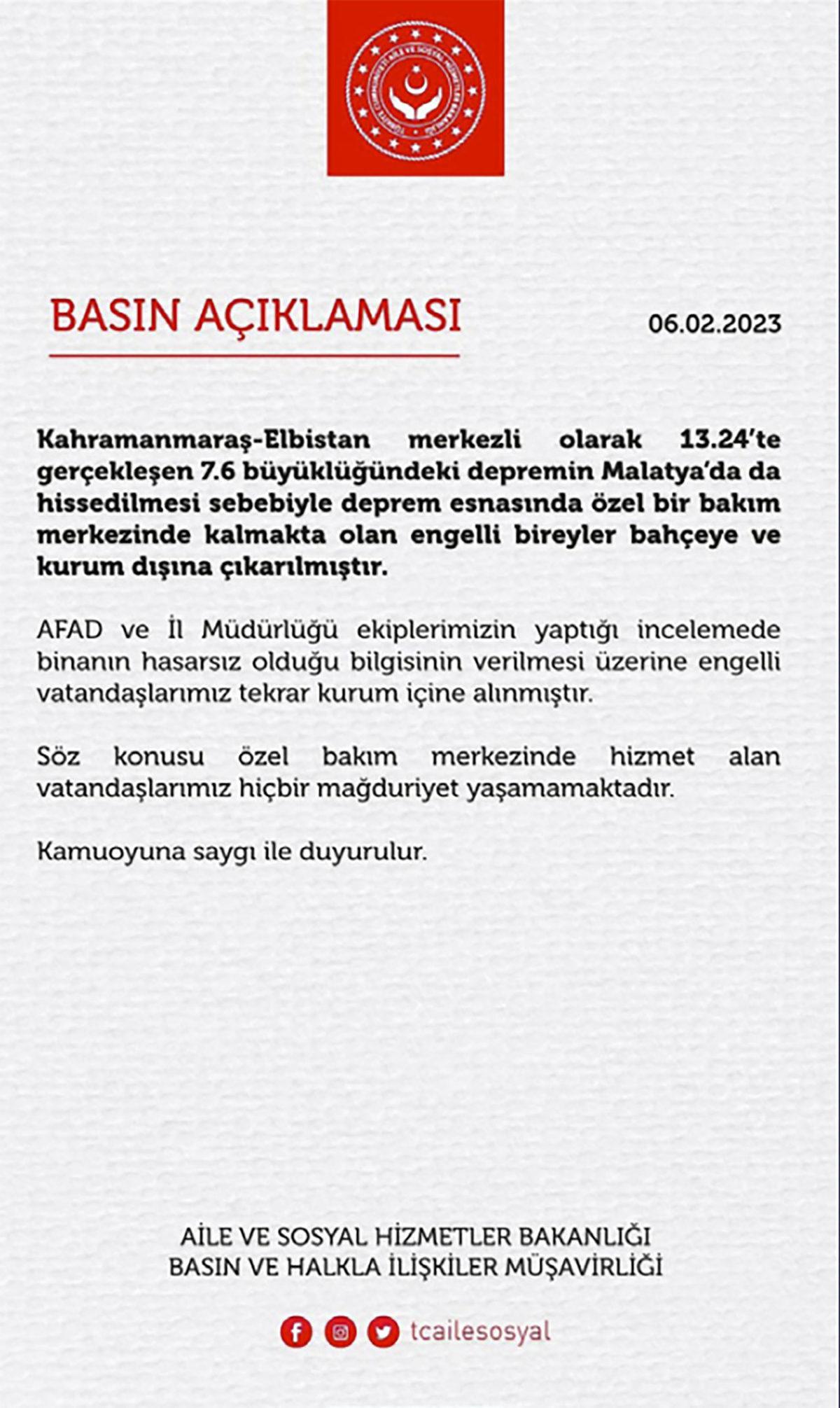 Cumhurbaşkanlığı, Kahramanmaraş Depremiyle İlgili ’Yalan’ Olarak Değerlendirilen Haberleri Açıkladı