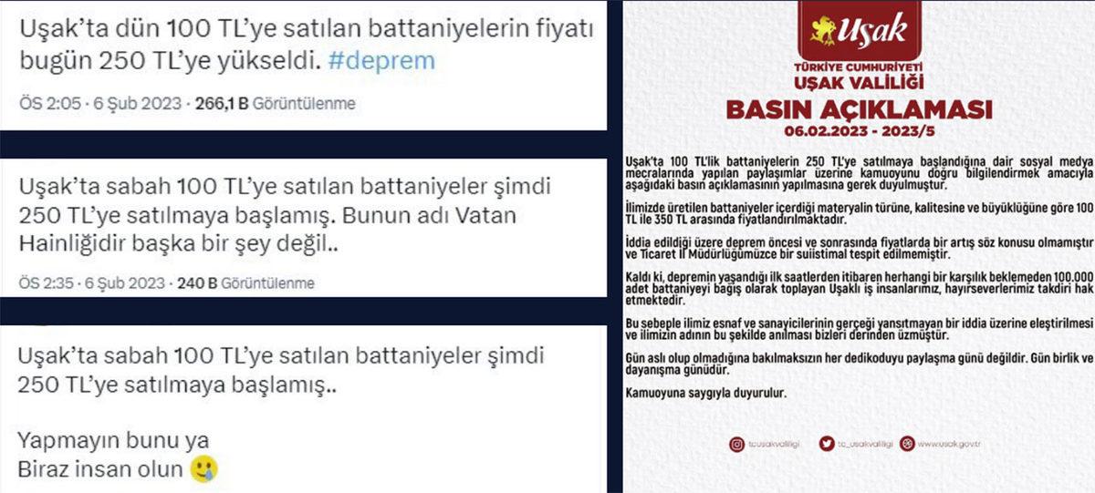 Cumhurbaşkanlığı, Kahramanmaraş Depremiyle İlgili ’Yalan’ Olarak Değerlendirilen Haberleri Açıkladı