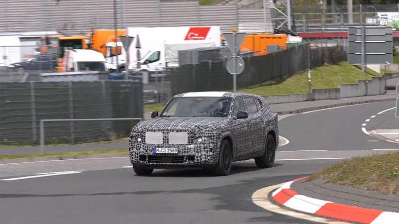 BMW X8 M, Nürburgring’de Boy Gösterdi