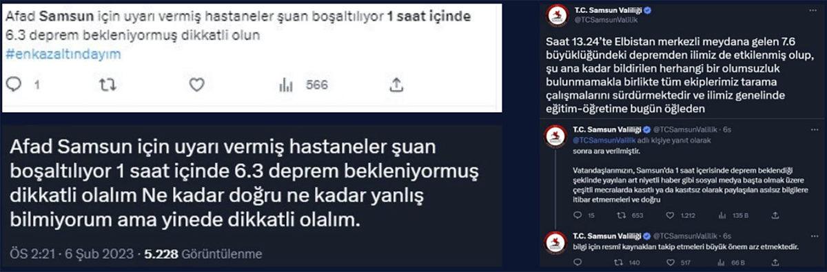 Cumhurbaşkanlığı, Kahramanmaraş Depremiyle İlgili ’Yalan’ Olarak Değerlendirilen Haberleri Açıkladı