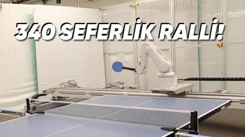 Utanmasa Olimpiyatlara Katılacak: Google, Profesyonel Gibi Masa Tenisi Oynayan Robot Geliştirdi [Video]