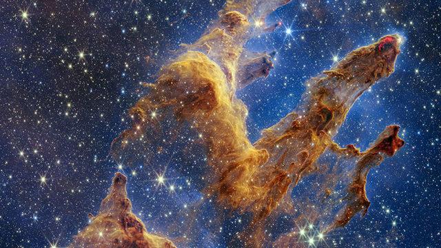 Yaratılışın Sütunlarının "Al Duvara As" Dedirten Yeni Bir Fotoğrafı Daha Paylaşıldı