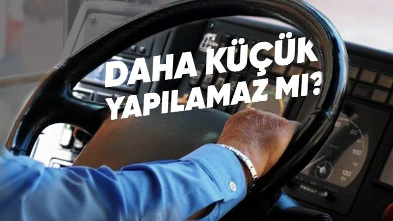 Otobüs Direksiyonları Araba Direksiyonlarına Kıyasla Neden Daha Eğimli ve Büyük?