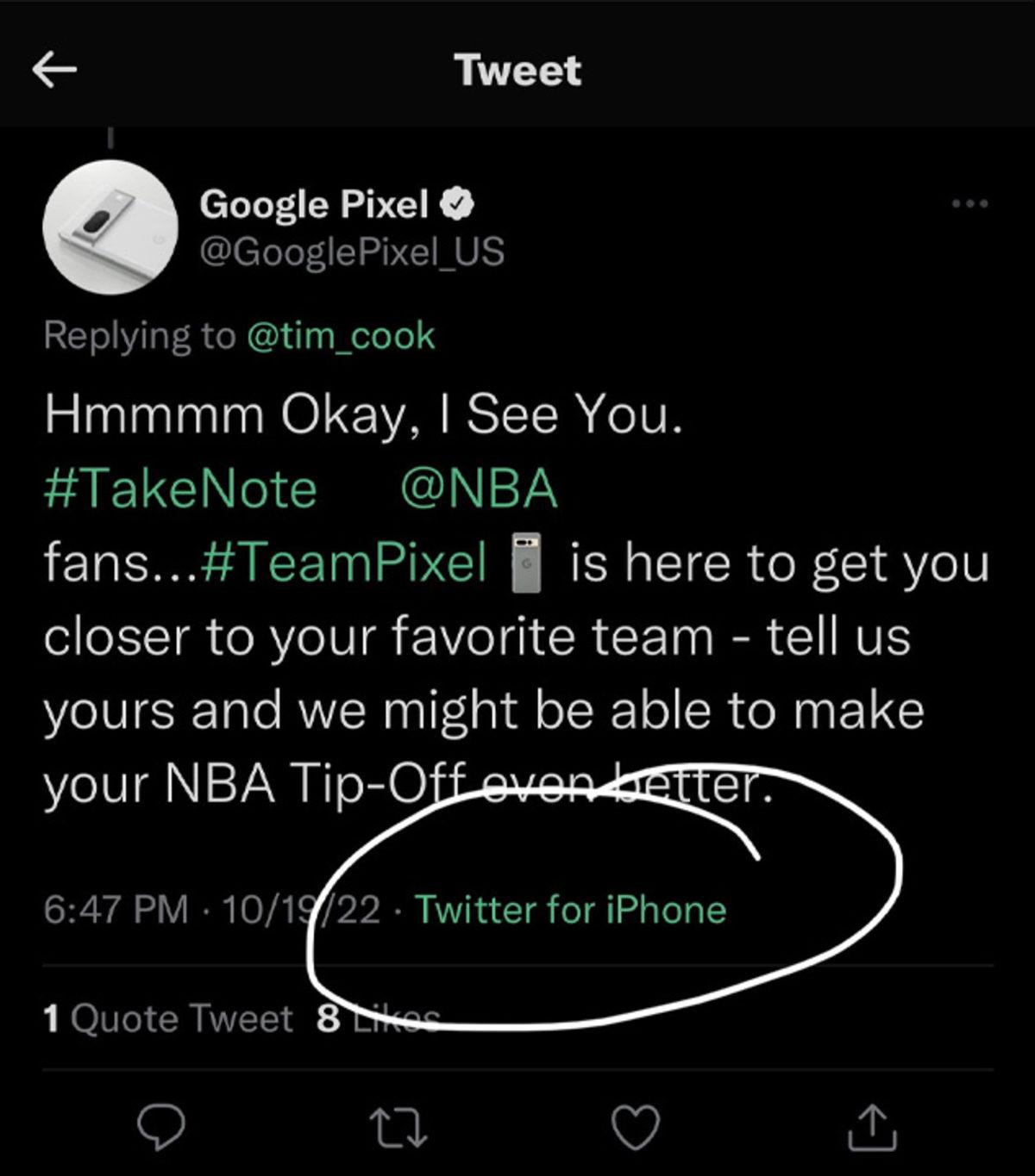 Google, Apple CEO’su Tim Cook’a Sataşmaya Çalışırken Kendisi Alay Konusu Oldu